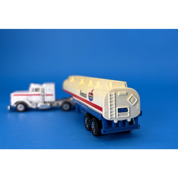 Vintage 82 Road Champs MACK/Matchbox HO 1/87 Diecast Amoco Semi Truck & Tanker - Picture 7 of 14